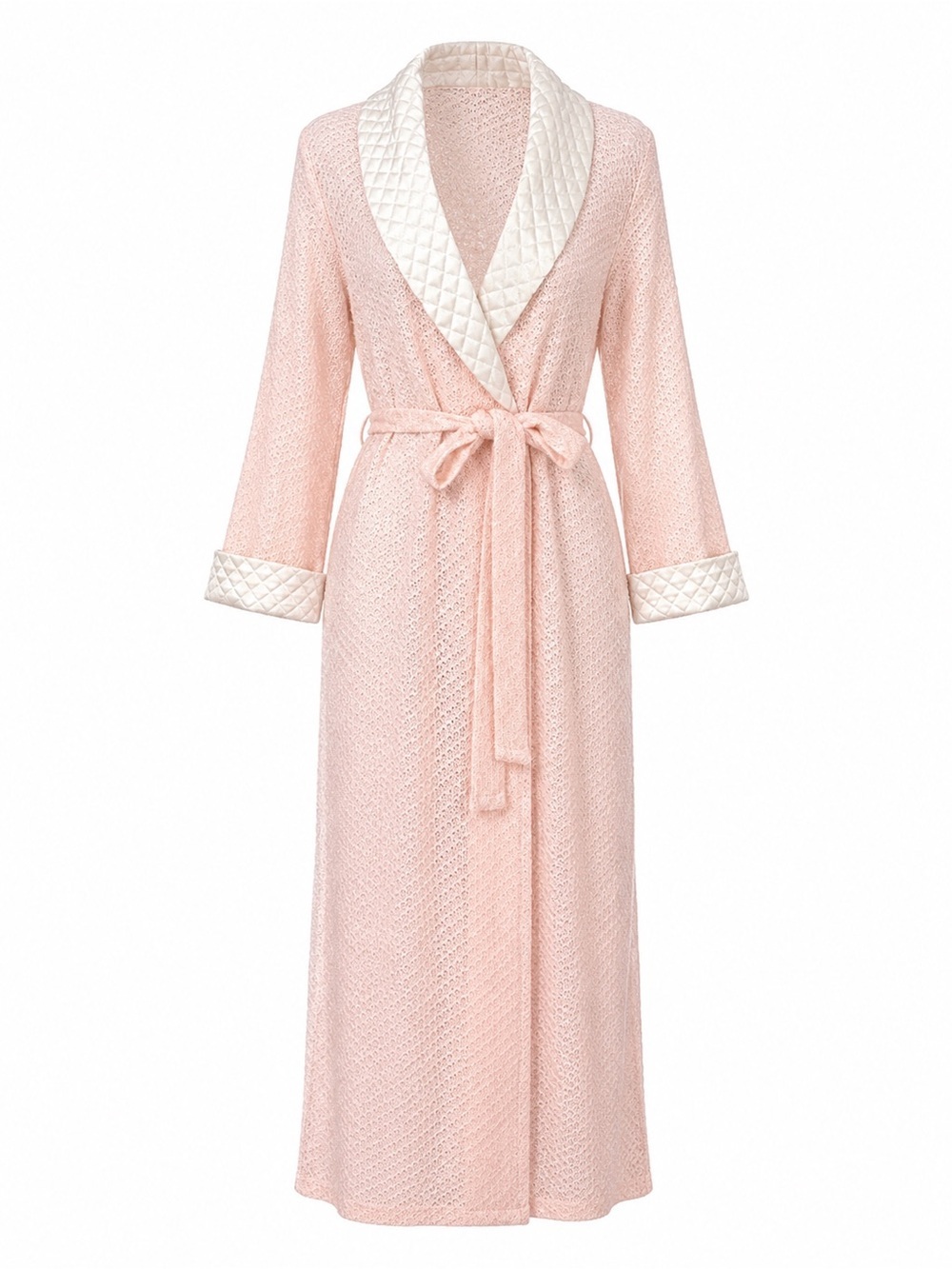 Vintage 80s Victoria’s Secret Pink Knit Robe